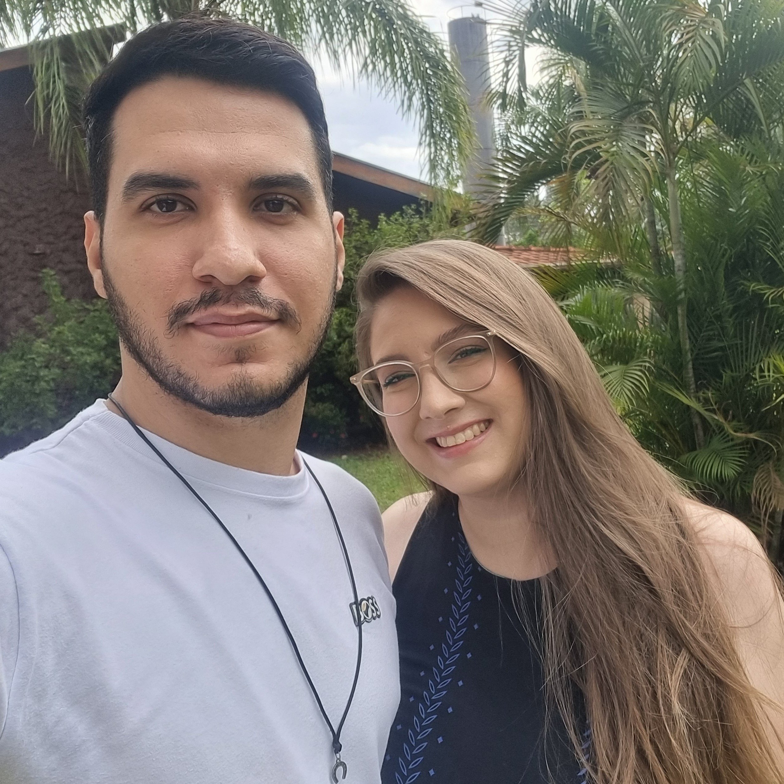Foto especial do casal