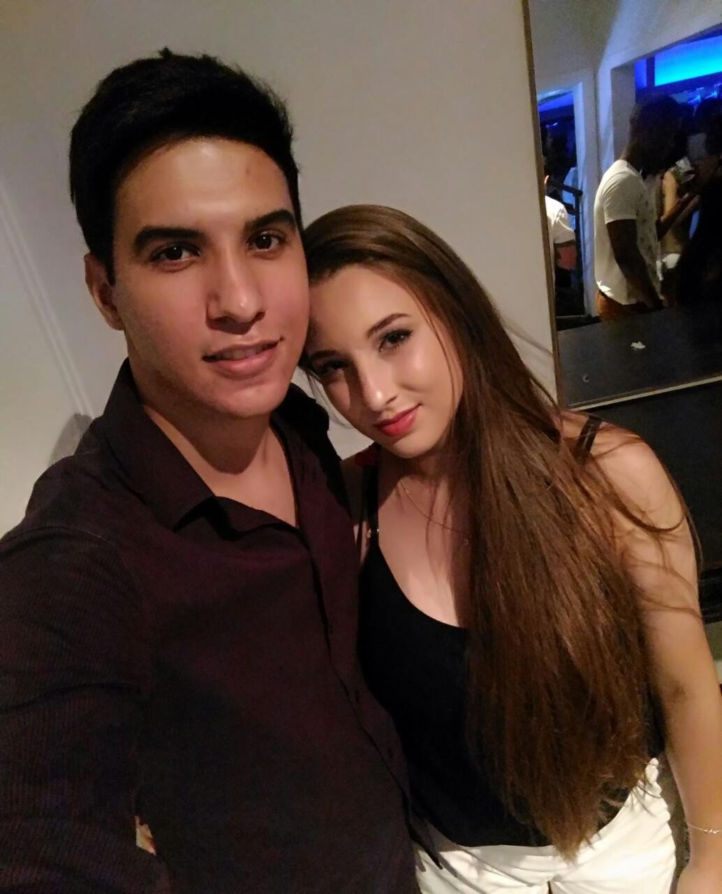 Casal sorrindo
