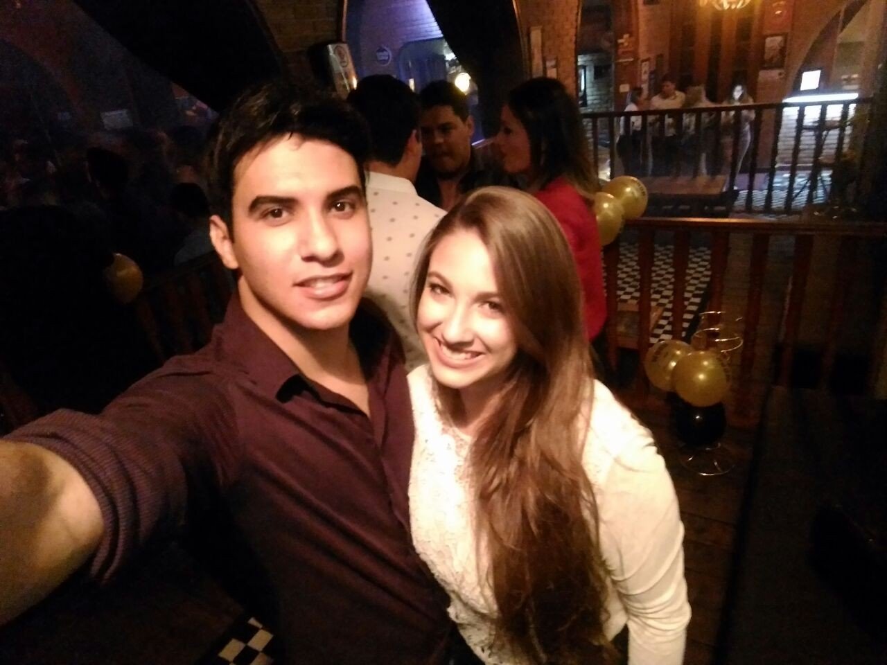 Risadas do casal